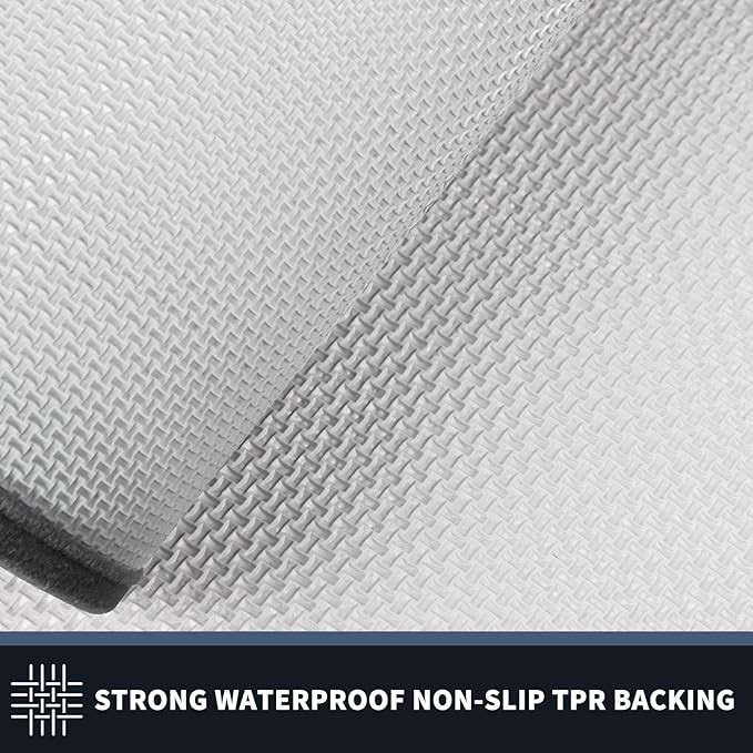 PURRUGS Dirt Trapping Door Mat 24" x 84", Non-Slip Machine Washable Entryway Rug - Image 4
