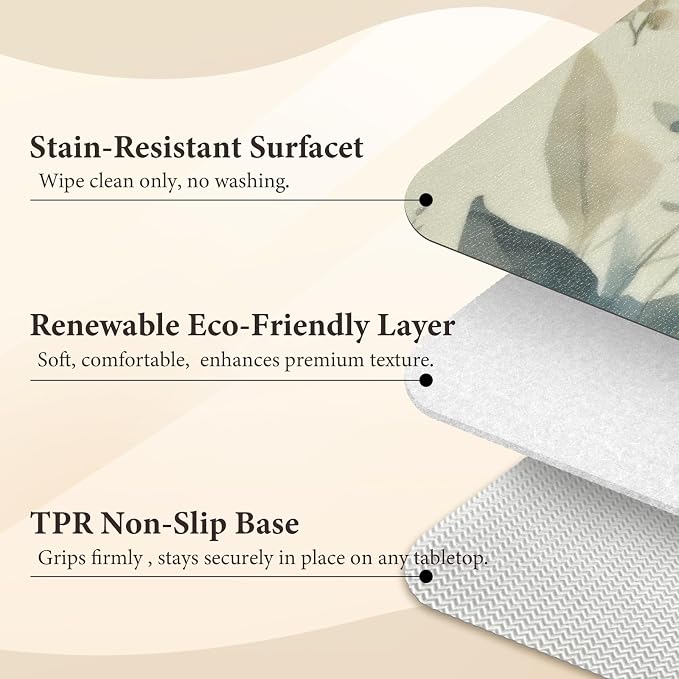 Vinyl Placemats Set of 6-12x17 Inch - Image 4