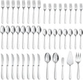 LIANYU 65-Piece Heavy Duty Silverware Set by LIANYU