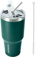 BJPKPK 30 oz Tumbler with Lid and Straw, Insulated Stainless Steel Cup | Double by BJPKPK