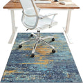 48"x72" Office Chair Mat for Hardwood Tile Floor, Under Desk Carpet Protector by BESBLEE