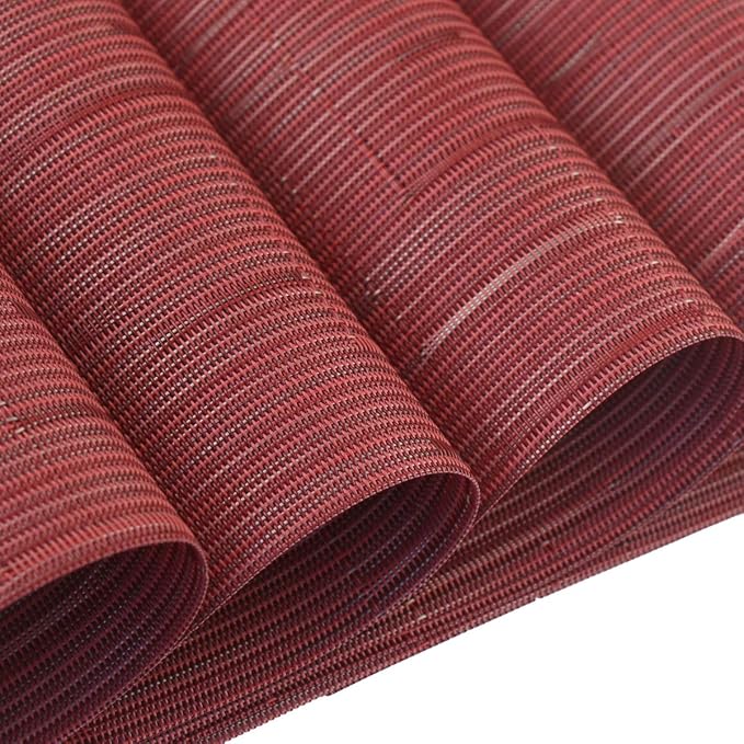 PIGCHCY Placemats Set of 12 Washable Durable Place Mats Vinyl Heat Resistant - Image 7