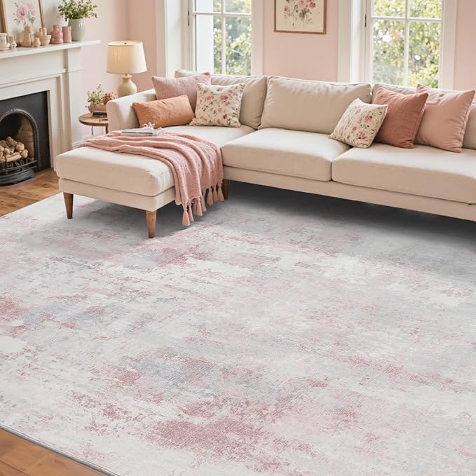 6x9 Ft Large Area Rugs for Living Room, Soft Non-Slip Washable Rugs Modern - Image 3