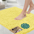 GORILLA GRIP Bath Rug Mat 44x26, Thick Soft Absorbent Chenille, Quick Dry by Unknown
