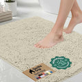 GORILLA GRIP Bath Rug Mat 44x26, Thick Absorbent Chenille, Quick Dry Microfiber by Unknown