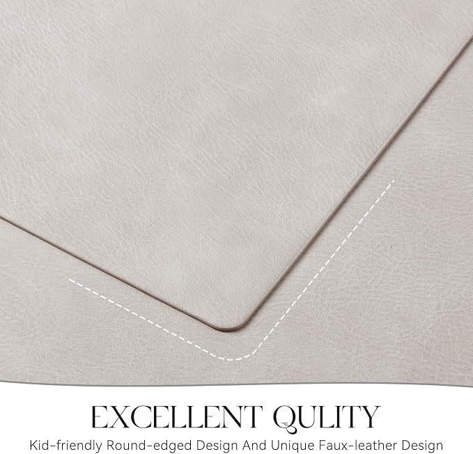 MOSAYT Vinyl Placemats Set of 8-12 X 17 Inch - Image 5