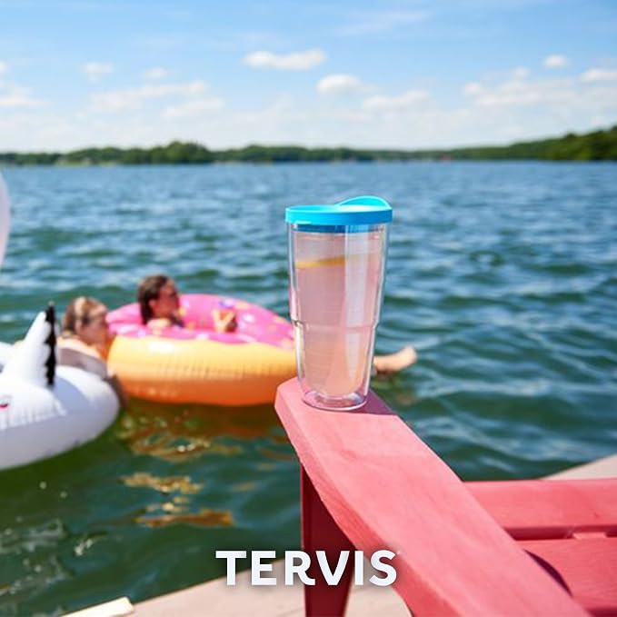 Tervis 24oz Tritan Tumbler | Clear | Made in USA, Double-wall Insulated - Image 9