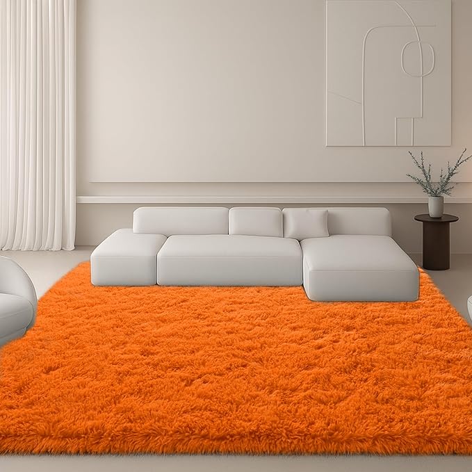 Area Rugs for Living Room, Long Shaggy Furry Carpet Plush Fluffy Carpet - Image 8