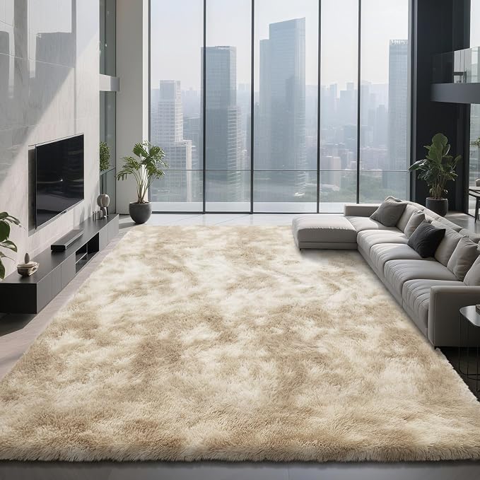 Shag Area Rugs for Bedroom Living Room, 8X10 Ultra Soft Fluffy Area Rugs for - Image 8