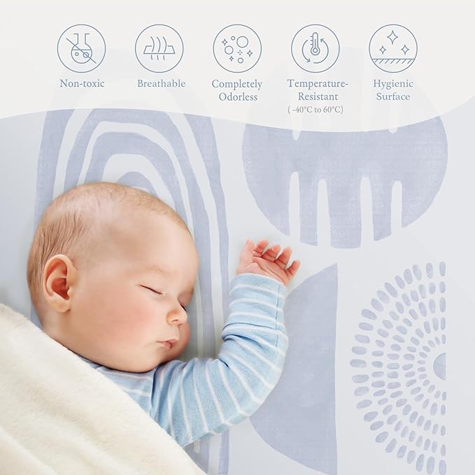 PopsyKosy Super 1 Inch Thick Premium Quality Exercise & Baby Foam Play Mats - Expandable & Large Non-Toxic Odorless Floor Mat - 6 Tiles Spacious 6x4ft - Peel-Resistant - Foggy Gray