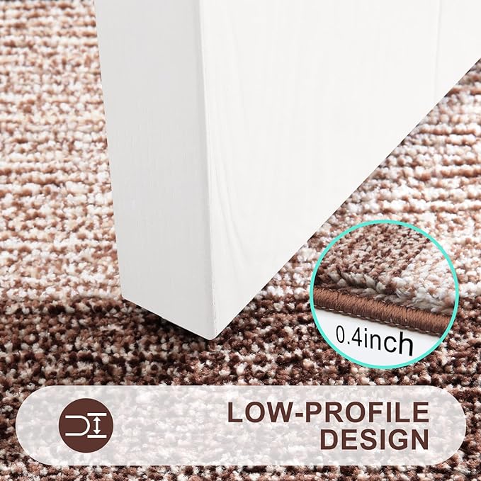 Kitinjoy Indoor Outdoor Door Mat, 71x47 Non-Slip Absorbent Dirt Trapper - Image 4