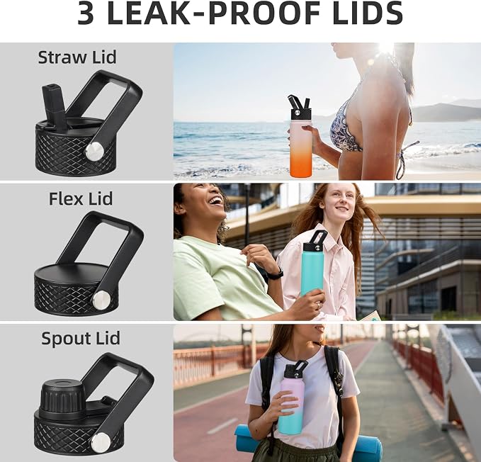 BJPKPK 18oz Insulated Water Bottle - Image 3