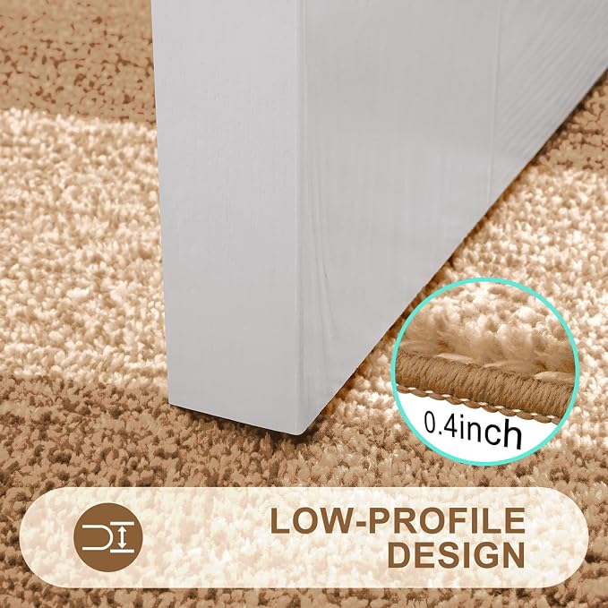 Kitinjoy Indoor Outdoor Door Mat, 47x20 Non-Slip Absorbent Dirt Trapper - Image 4