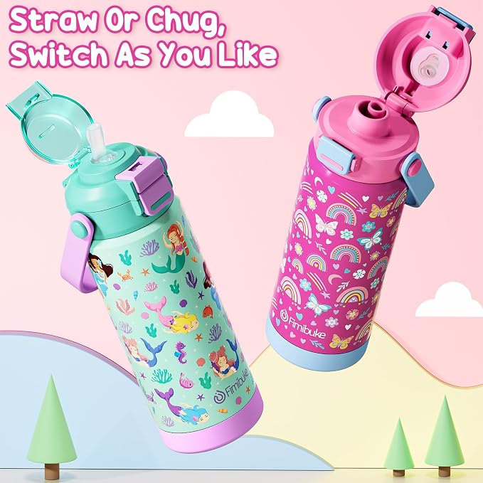 Fimibuke 18oz Kids Insulated Water Bottle - Image 5