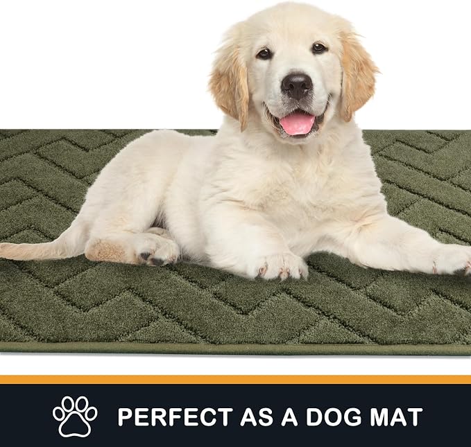 PURRUGS Dirt Trapping Door Mat 24" x 84", Non-Slip Machine Washable Entry Rug - Image 6