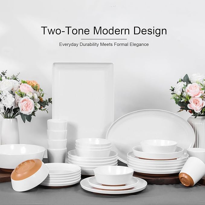 Webbylee ‌16" Melamine Oval Platter Set of 2 - Image 7