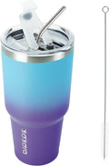 BJPKPK 30 oz Tumbler with Lid and Straw, Insulated Stainless Steel Cup | Double by BJPKPK