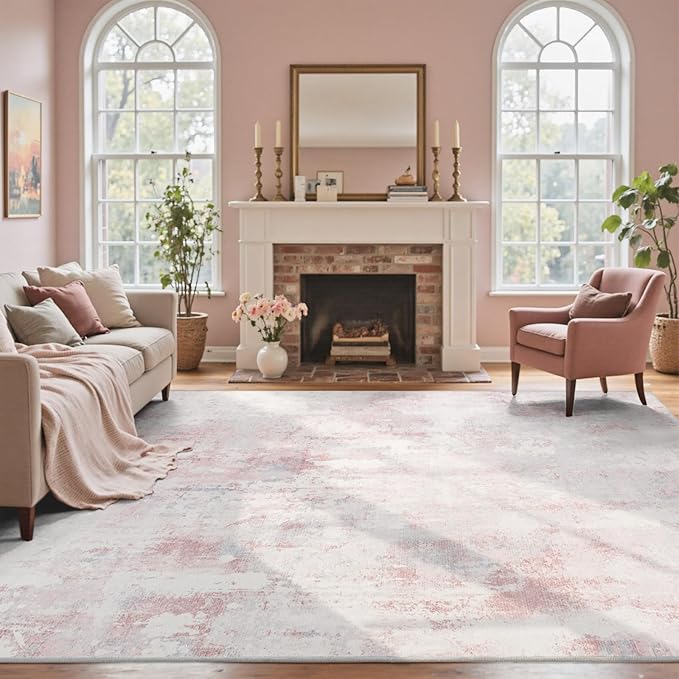 8x10 Ft Large Area Rugs for Living Room, Soft Non-Slip Washable Rugs Modern - Image 2