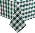 Checkered Tablecloth Square, 70 x 70 Inch by Hiasan