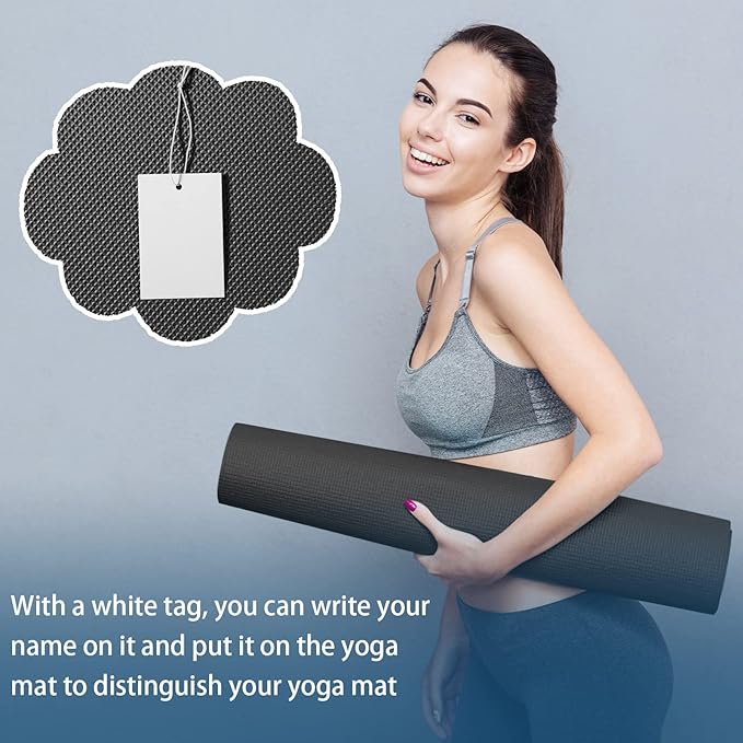 10 Pack Yoga Mats Bulk, 68'' x 24'' x 4mm Thick Yoga Mats for Kids and Adult Gym Mats Bundle Latex Free Exercise Mats with Non Slip Texture for Outdoor Yoga, Pilates or Workout
