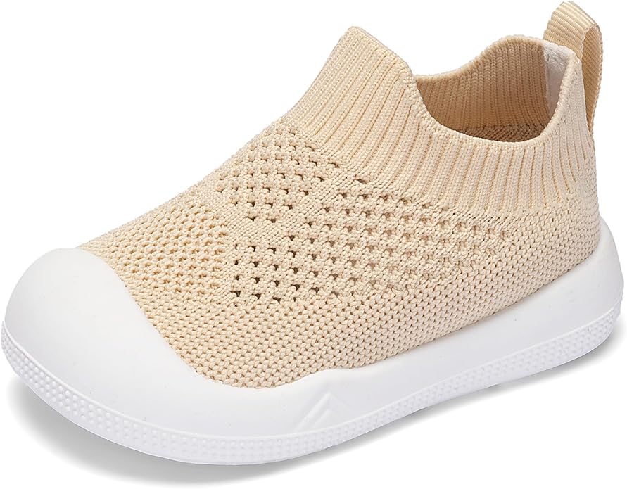 Engtoy Baby Shoes & Socks - Non-Slip Breathable Slippers with Soft Rubber Sole - Baby Boys & Girls Slip On Sneakers