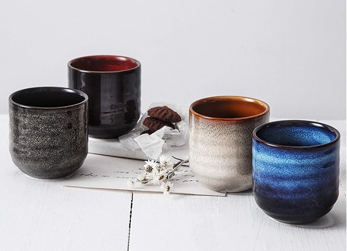 Japanese Style Ceramic Tea Set, Tea Cup, Coffee Cup, Yerba Mate Set, Ceramic - Image 4