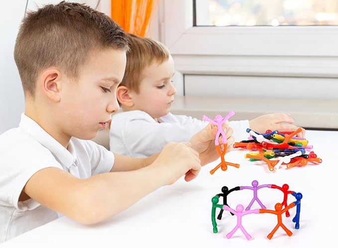 30 Pcs Magnetic Toys, Magnetic People, Colorful Magnets for Kids Travel Toys, for Refrigerator Magnets, Office, Whiteboard Decoration
