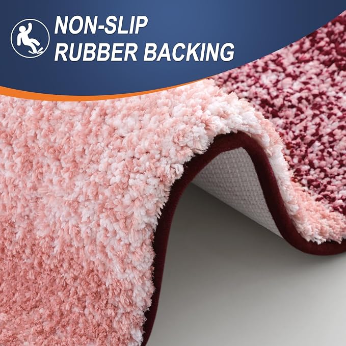 OLANLY Large Bathroom Rugs Mat 50x30, Extra Soft Absorbent Microfiber Bath Rugs - Image 5