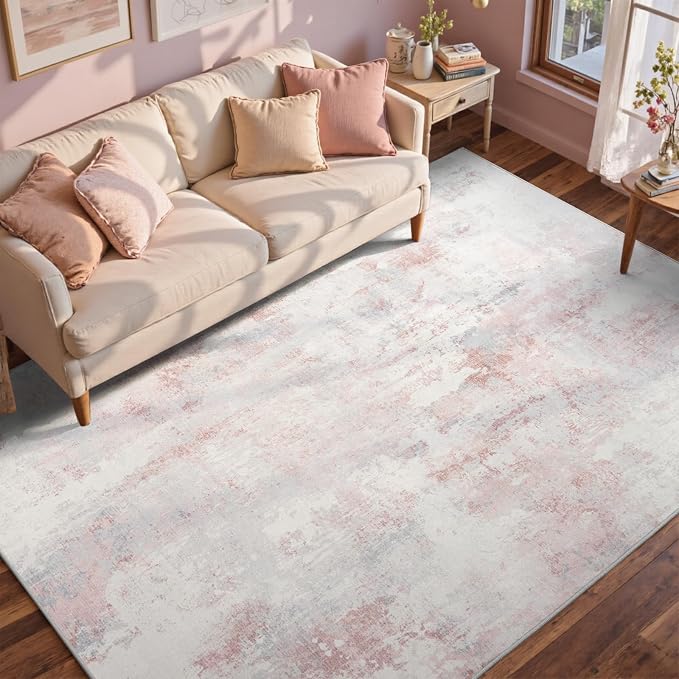 8x10 Ft Large Area Rugs for Living Room, Soft Non-Slip Washable Rugs Modern - Image 3