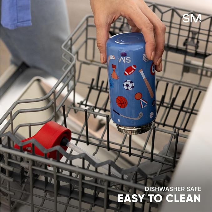 Simple Modern Kids Water Bottle & Toddler Cup | 18oz | Farm Animals | Insulated - Image 5