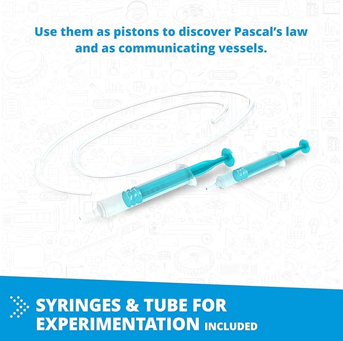 Engino STEM Toys, Fluid Dynamics, Building Toys for Kids 9+, Educational Kit, Gift for Boys & Girls, Fun STEM Projects, Engineering Kit (6 Model Options)