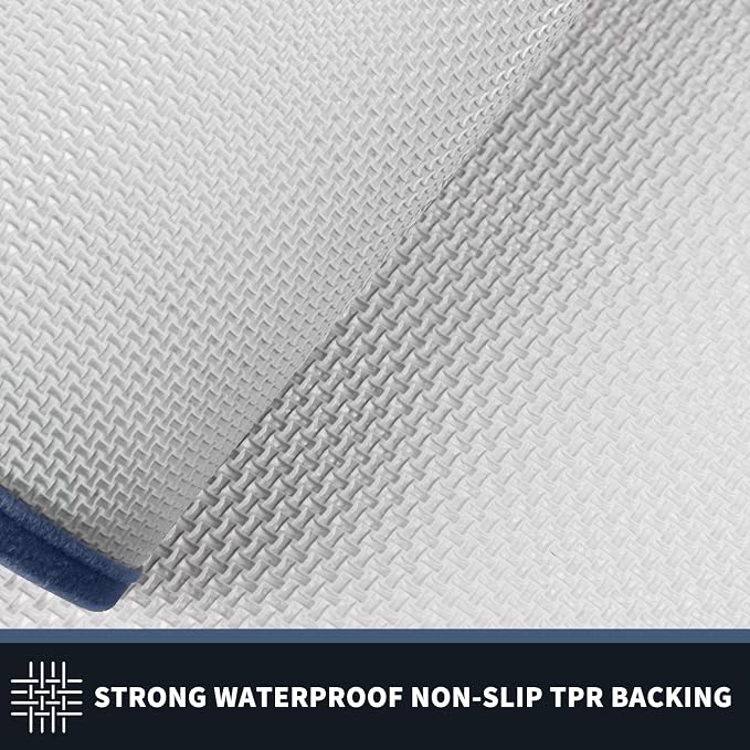 PURRUGS Dirt Trapping Door Mat 24" x 60", Non-Slip Machine Washable Entryway Rug - Image 4