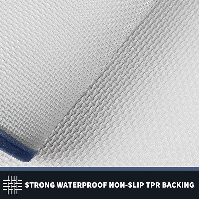 PURRUGS Dirt Trapping Door Mat 20" x 32", Non-Slip Machine Washable Entryway Rug - Image 4