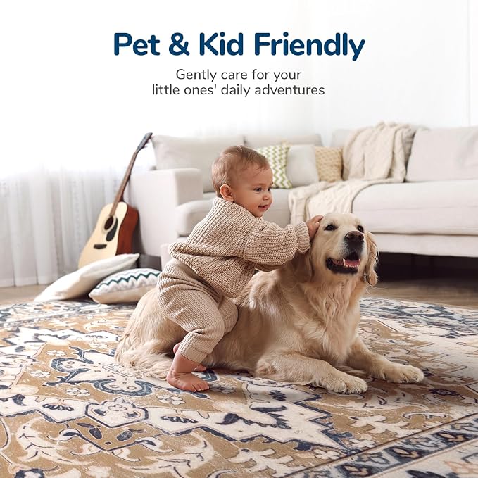 Lessymo 4FT Washable Round Area Rugs - Image 9
