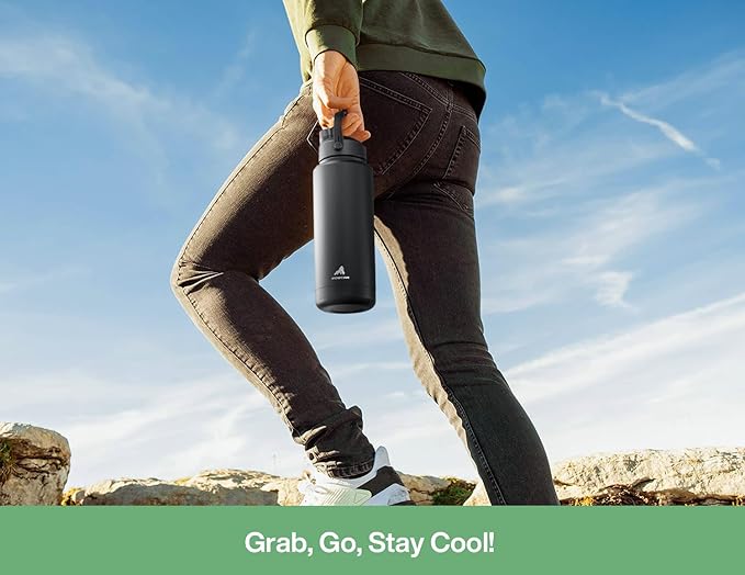 POWCAN 32 oz Insulated Water Bottle - Image 6