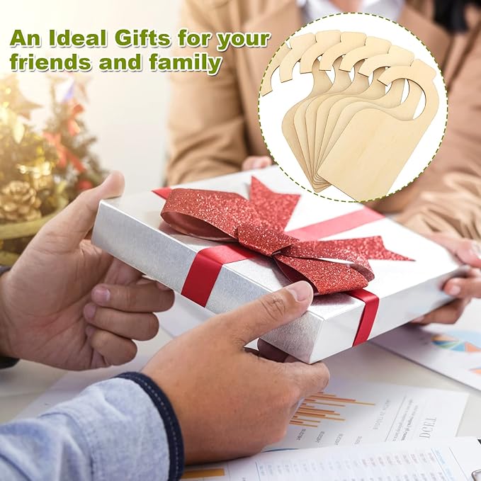 21 Pack Blank Clothing Rack Divider, Wooden Closet Size Divider, Closet Dividers Hanging Closet Dividers for Home Nursery Baby Clothes