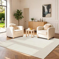 LIANLAM Washable Rug Area Rugs for Living Room by LIANLAM