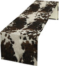 Cow Print Table Runner, 13x90 Inch by Yearn+Jear