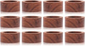 Wood Napkin Rings Set of 12 Napkin Holders Buckles by Shafa+impex