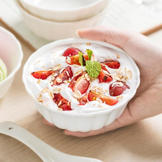 HOMBENE Ceramic Soup Serving Bowls - Image 4