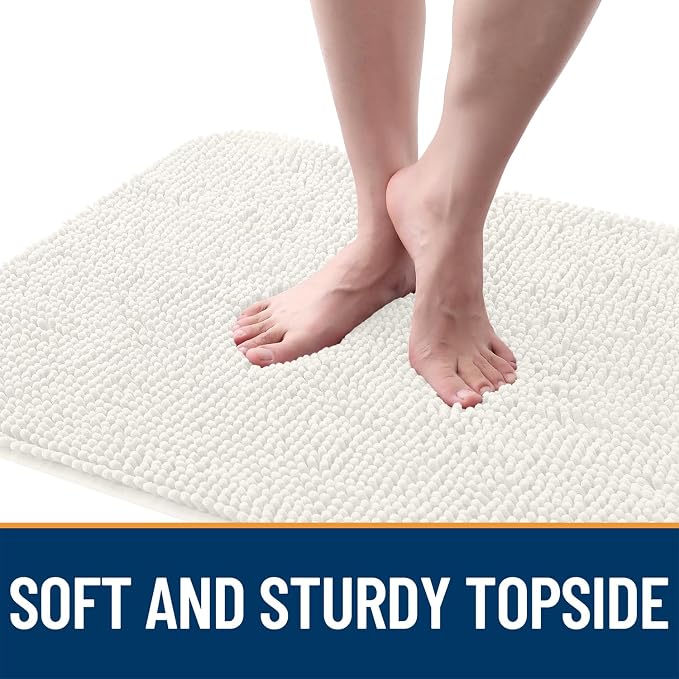 OLANLY Dog Door Mat for Muddy Paws 30x20, Absorbs Moisture and Dirt, Absorbent - Image 4