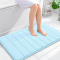 OLANLY Memory Foam Bath Mat 36x24, Super Soft Absorbent Bathroom Rugs, Quick Dry by OLANLY