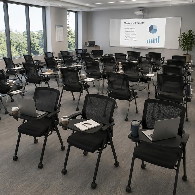 50 Pack Folding Office Chair - Image 2