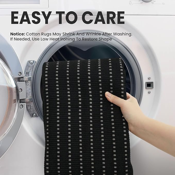 EARTHALL Washable Area Rug 3x5 Ft Non Slip Rugs - Image 3