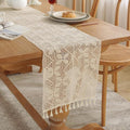 meioro Crochet Lace Table Runner, 12x78 Inch Boho Cotton Table Runners by meioro
