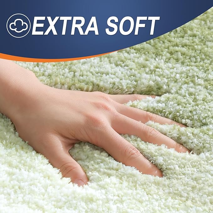 OLANLY Bathroom Runner Rugs Mat 59x24, Extra Soft Absorbent Microfiber Bath Rugs - Image 3
