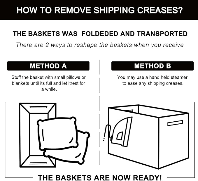 OIAHOMY 3 Pack Storage Basket for Organizing, 13''X9.85''X8.7'' Storage Bins,Woven Basket Basket with Handles, Toy Storage Basket Bin,Stylish Room Decor Basket, Brown & Black