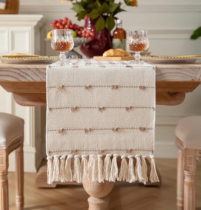 Caflife Boho Table Runner 108 Inchs Long by Caflife