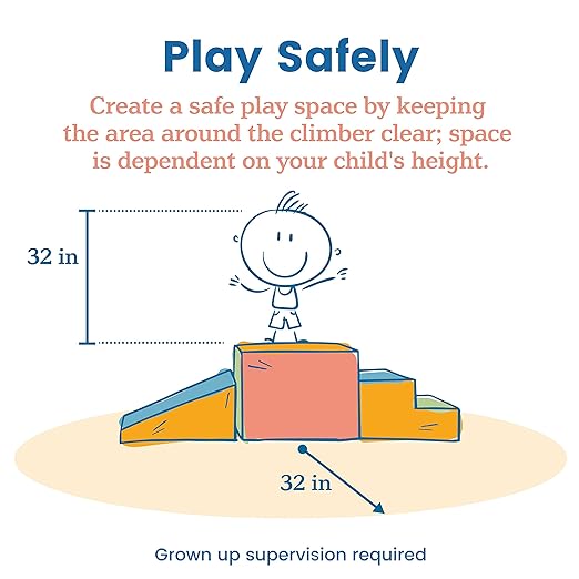 ECR4Kids SoftZone Junior Mix n' Match Step, Beginner Playset, Green, 2-Pack