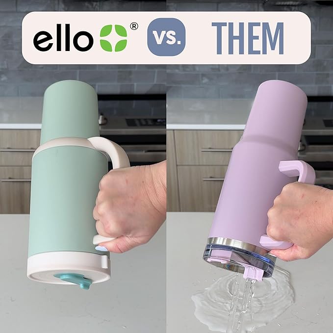 Ello Oasis 24oz Insulated Stainless Steel Tumbler - Image 4